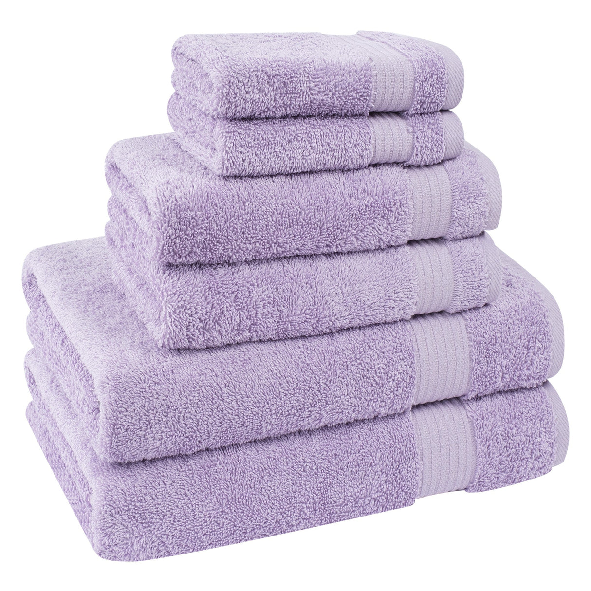 American Soft Linen Bekos 100% Cotton 6-Piece Turkish Bath Towel Sets, Wholesale Luxury Bath Towels