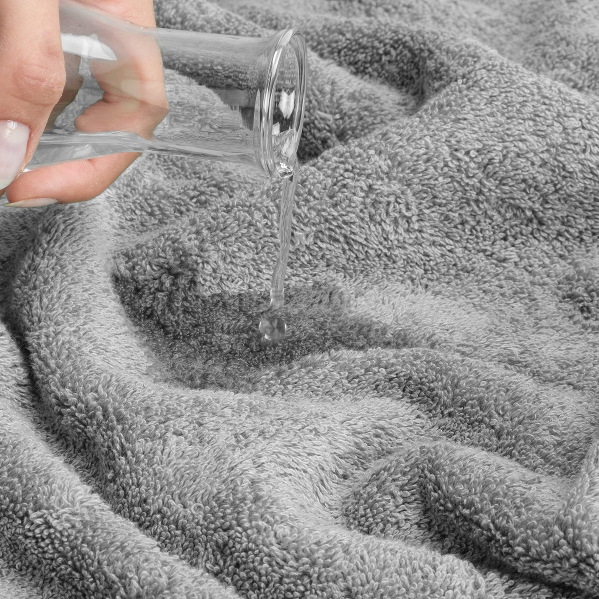 American Soft Linen Bekos 100% Cotton 6-Piece Turkish Bath Towel Sets, Wholesale Luxury Bath Towels