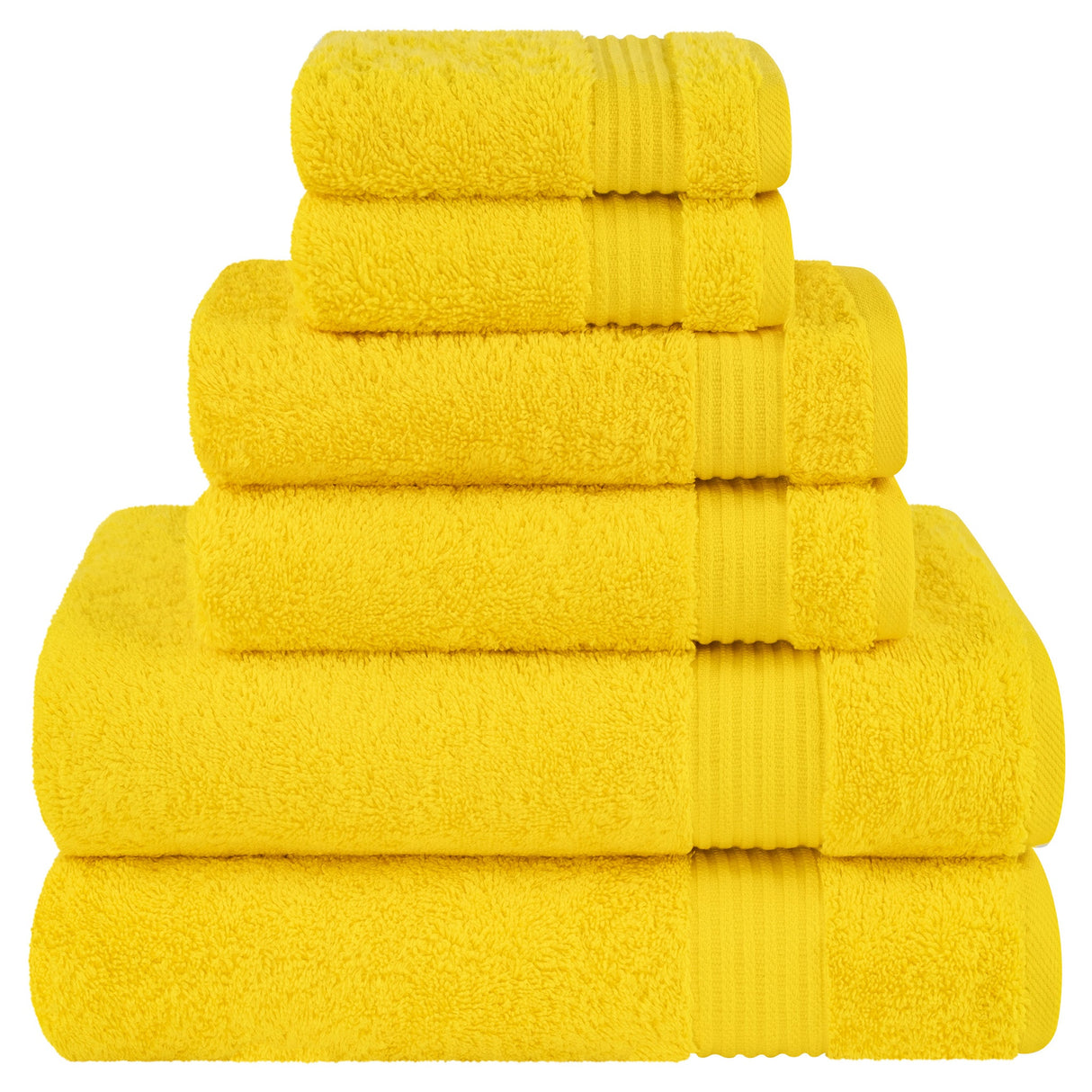American Soft Linen Bekos 100% Cotton 6-Piece Turkish Bath Towel Sets, Wholesale Luxury Bath Towels