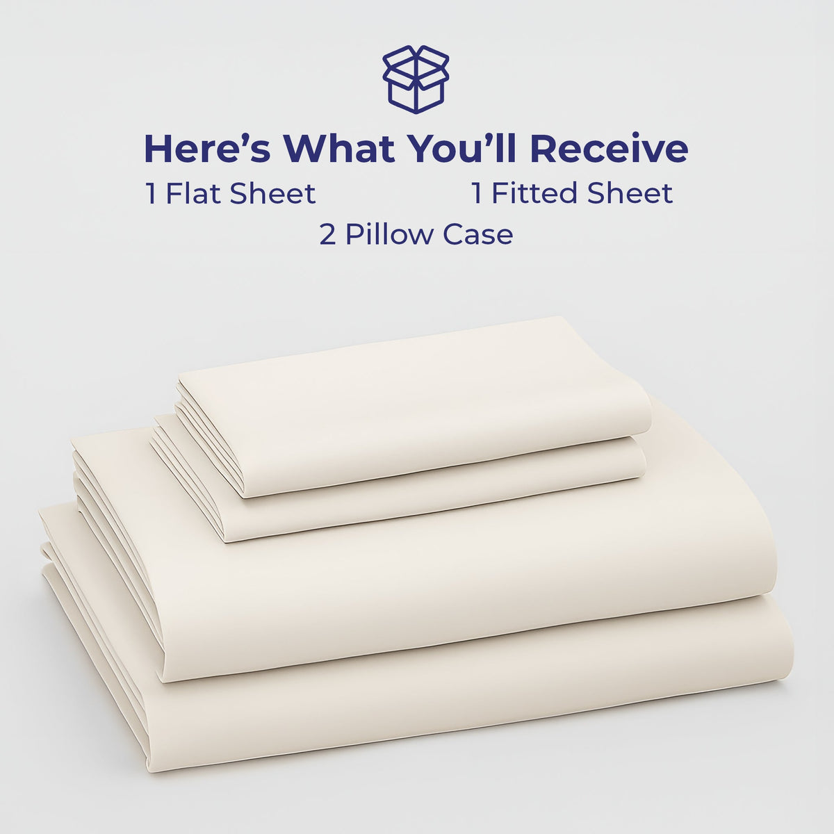 American Soft Linen Luxury 100% Cotton Sateen Weave Sheets Set - Premium Bed Sheet Sets