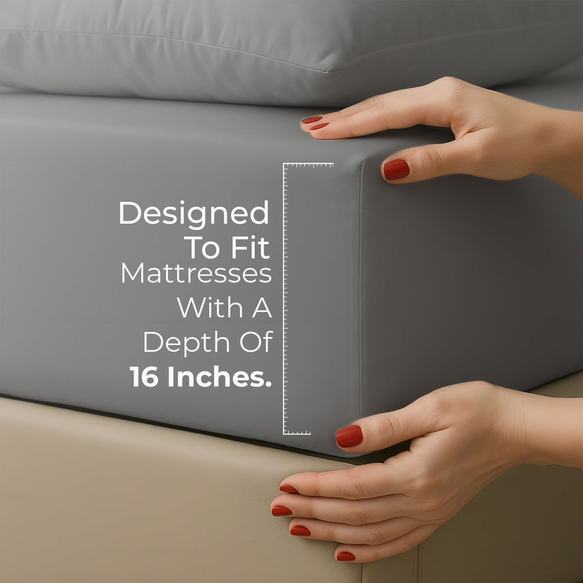 American Soft Linen Luxury 100% Cotton Sateen Weave Sheets Set - Premium Bed Sheet Sets