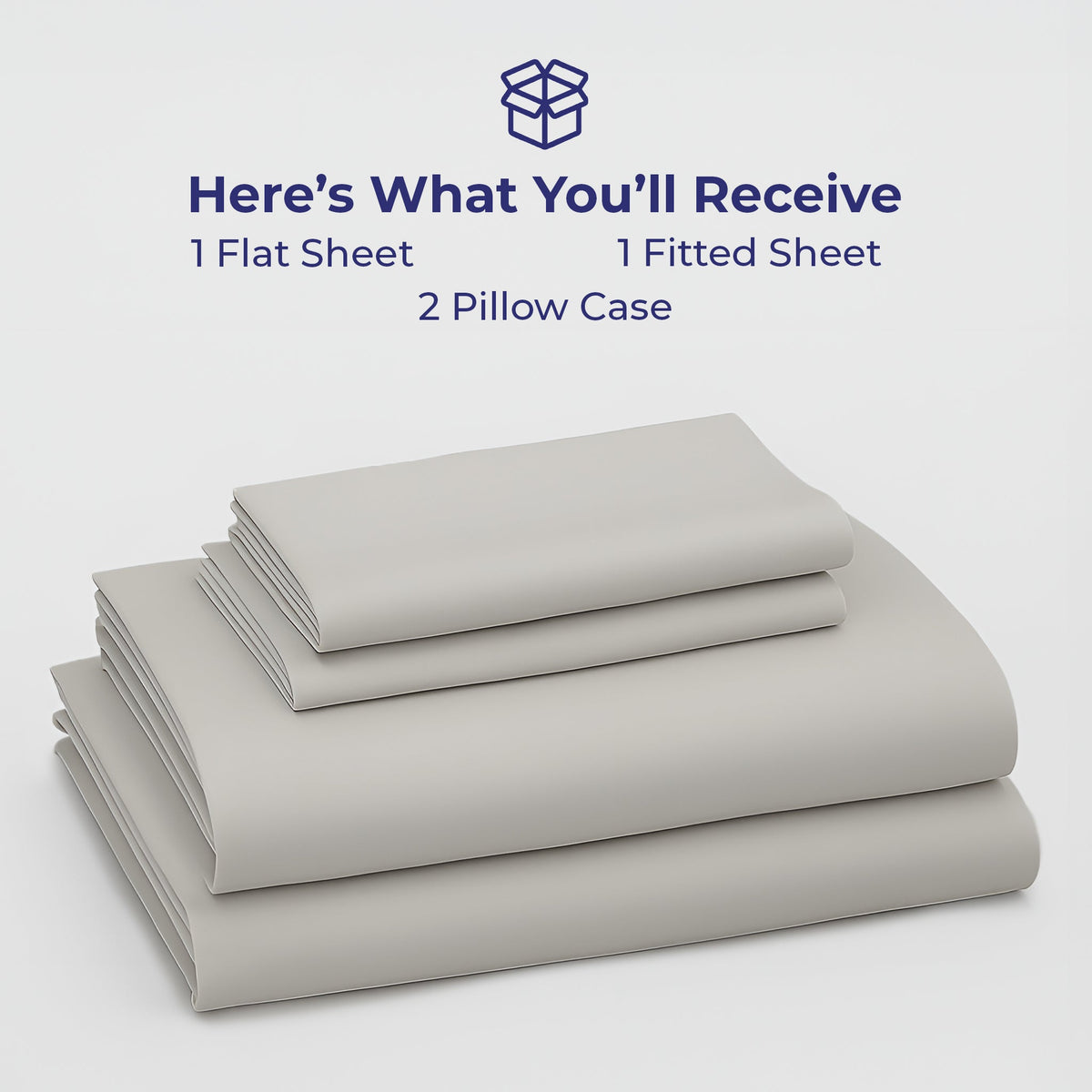 American Soft Linen Luxury 100% Cotton Sateen Weave Sheets Set - Premium Bed Sheet Sets