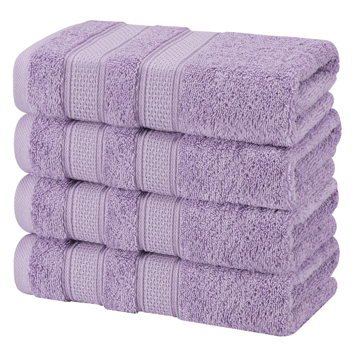 Salem 4 Piece 100% Cotton Luxury Turkish Hand Towel Sets