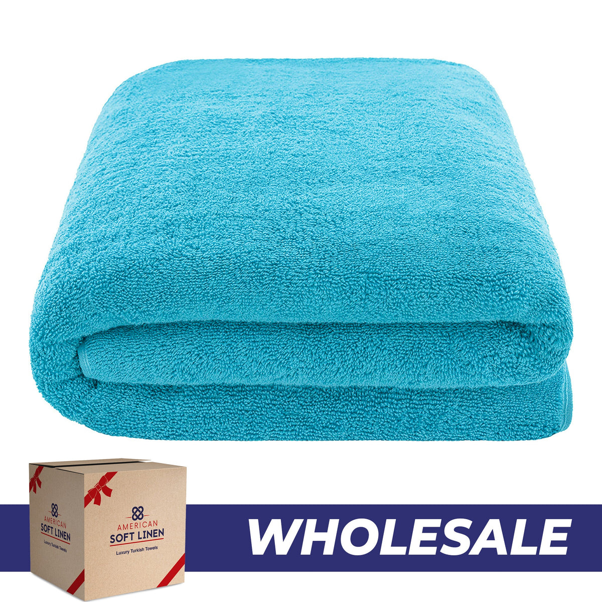 40x80 Oversized Bath Sheets – 12 Pack | Premium 600 GSM Cotton