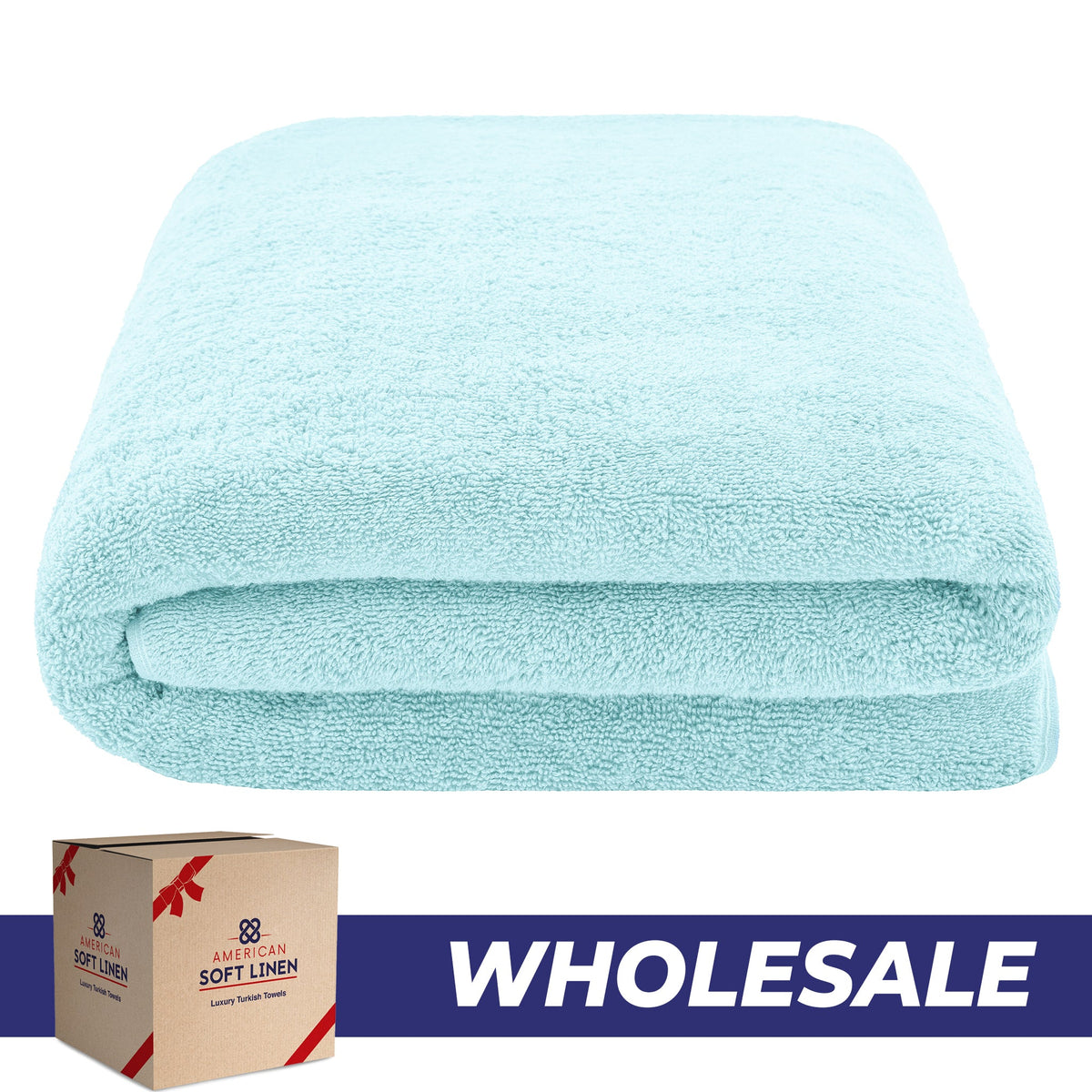 40x80 Oversized Bath Sheets – 12 Pack | Premium 600 GSM Cotton