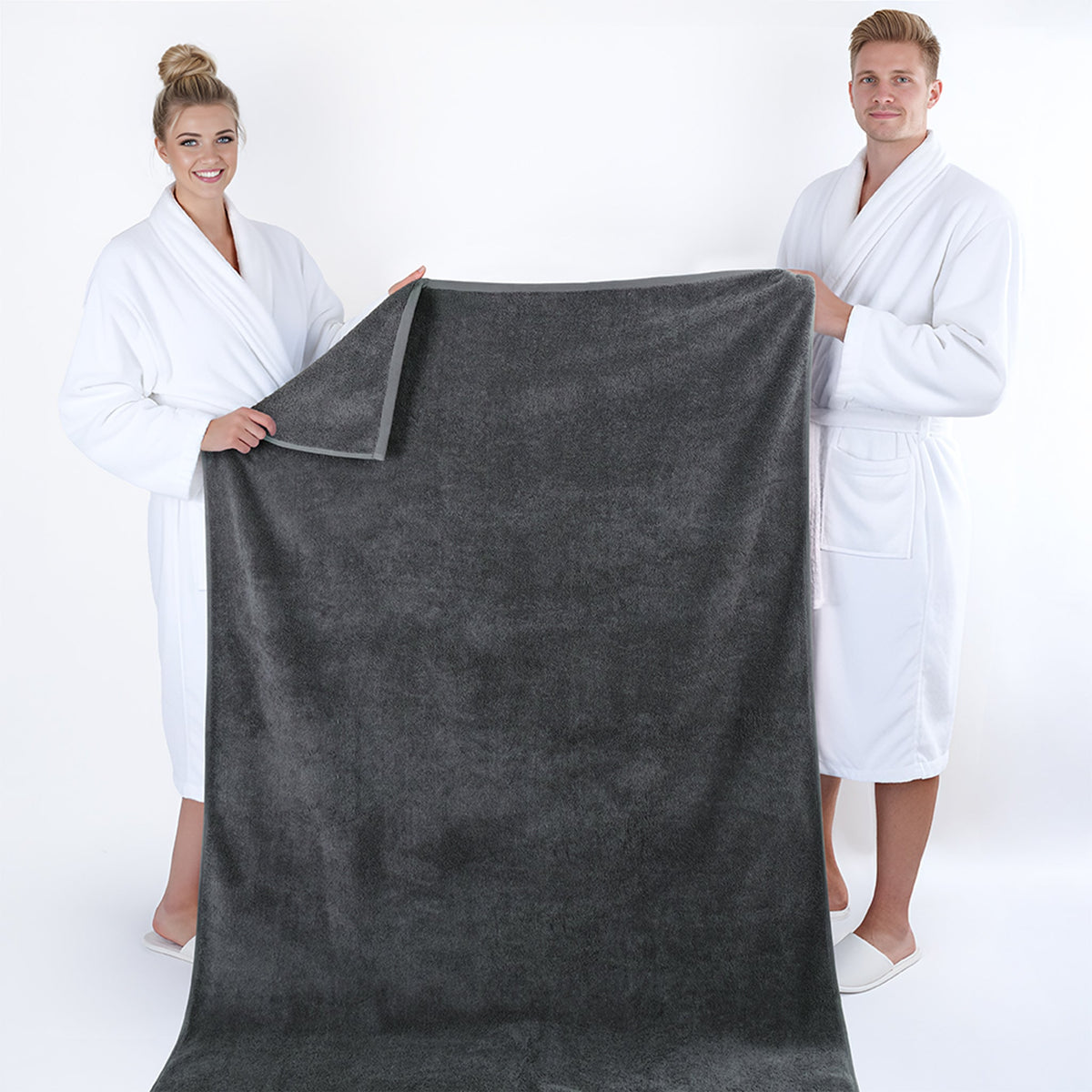 40x80 Oversized Bath Sheets – 12 Pack | Premium 600 GSM Cotton