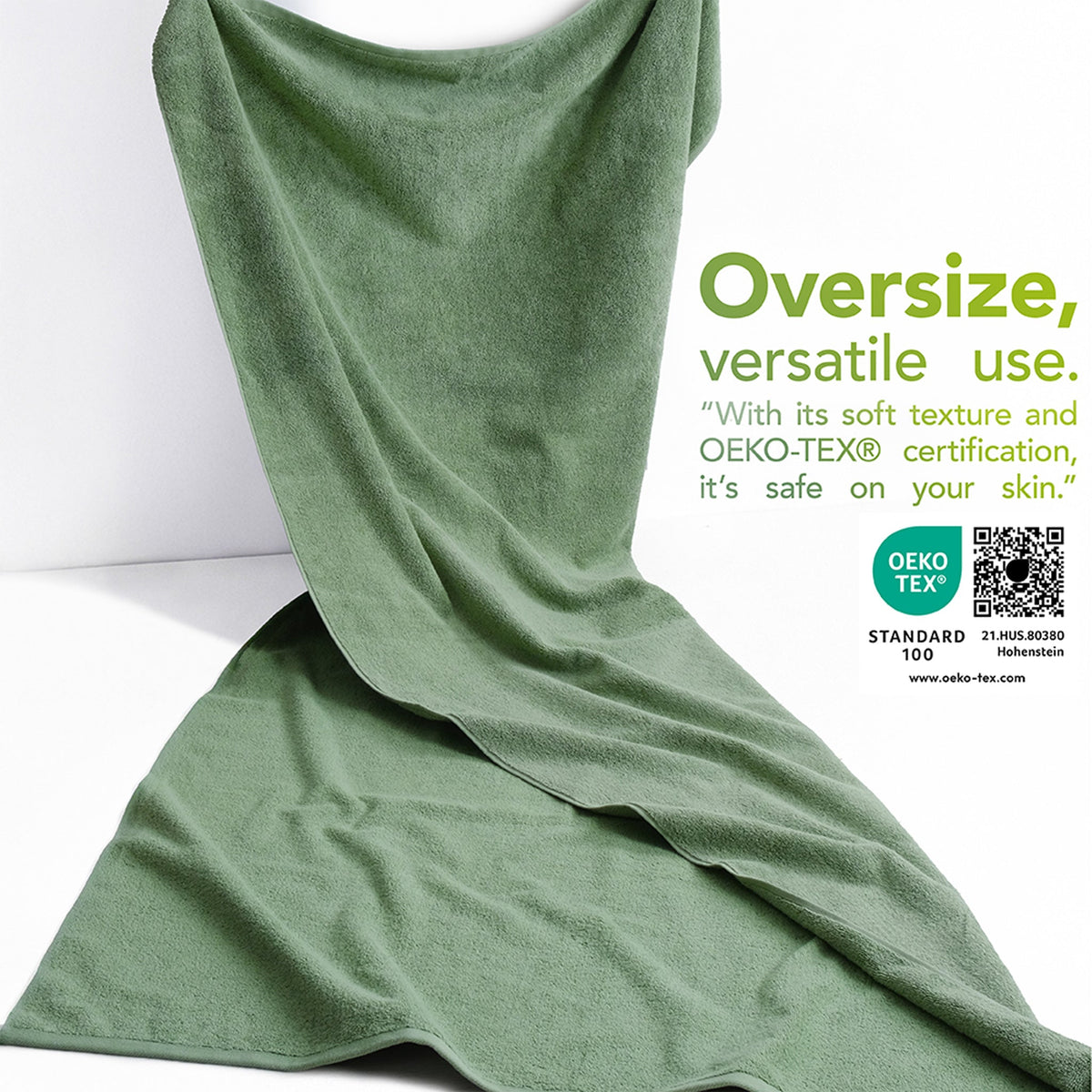 40x80 Oversized Bath Sheets – 12 Pack | Premium 600 GSM Cotton