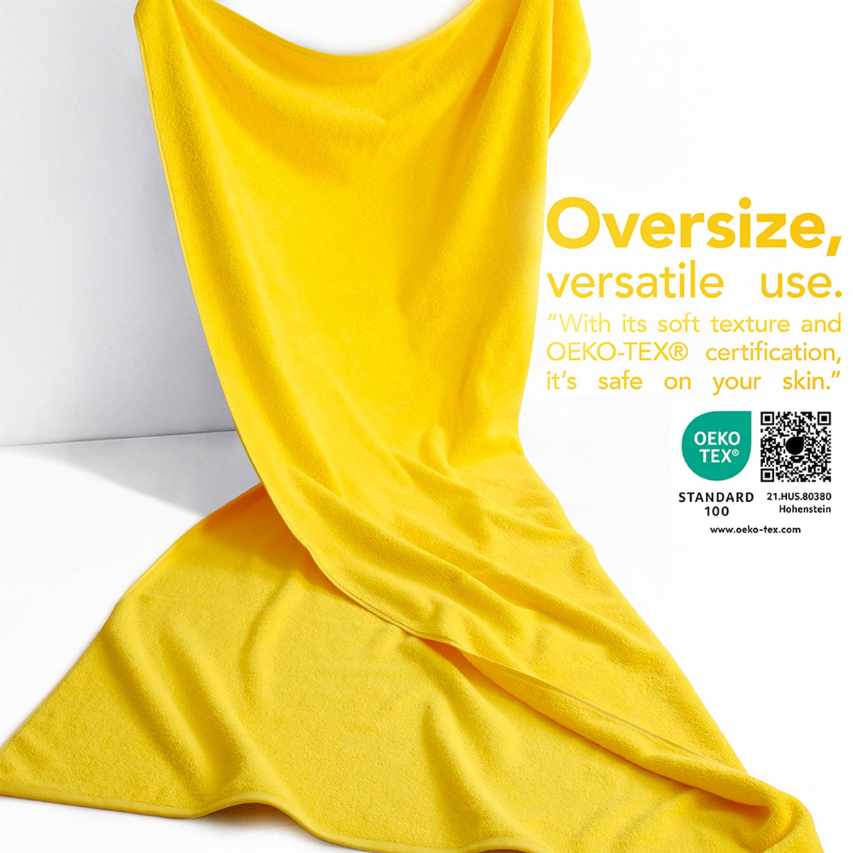 40x80 Oversized Bath Sheets – 12 Pack | Premium 600 GSM Cotton