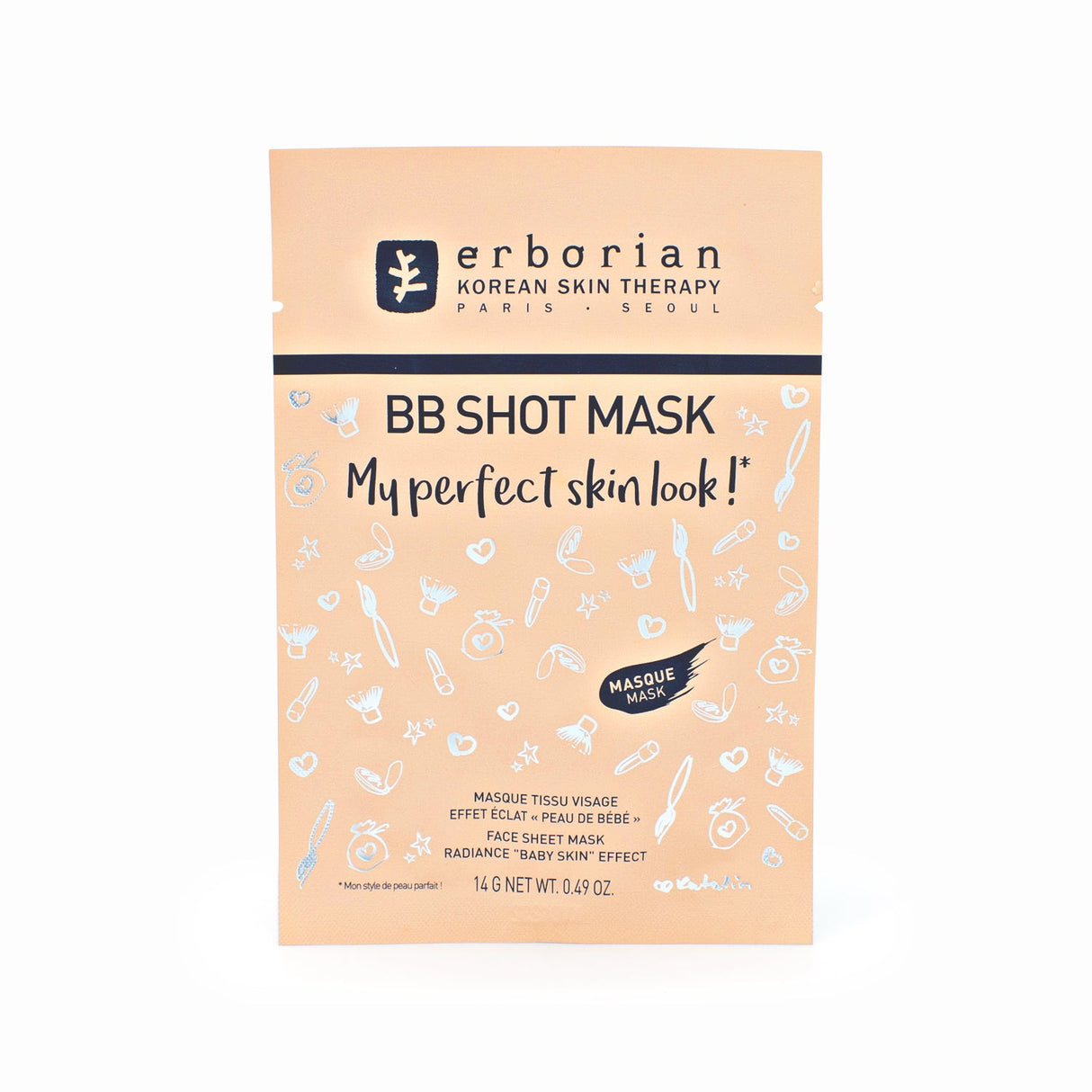 Erborian BB Shot Mask x1 Face Sheet Mask