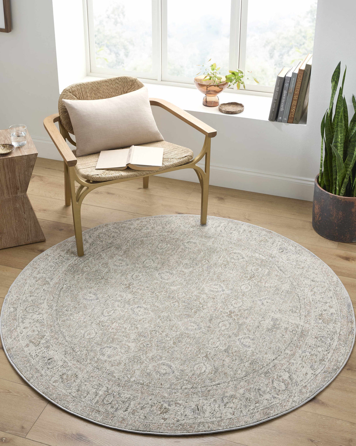 Buddug Tan Area Rug
