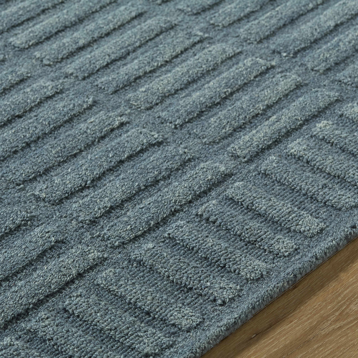 Birger Slate Blue Area Rug