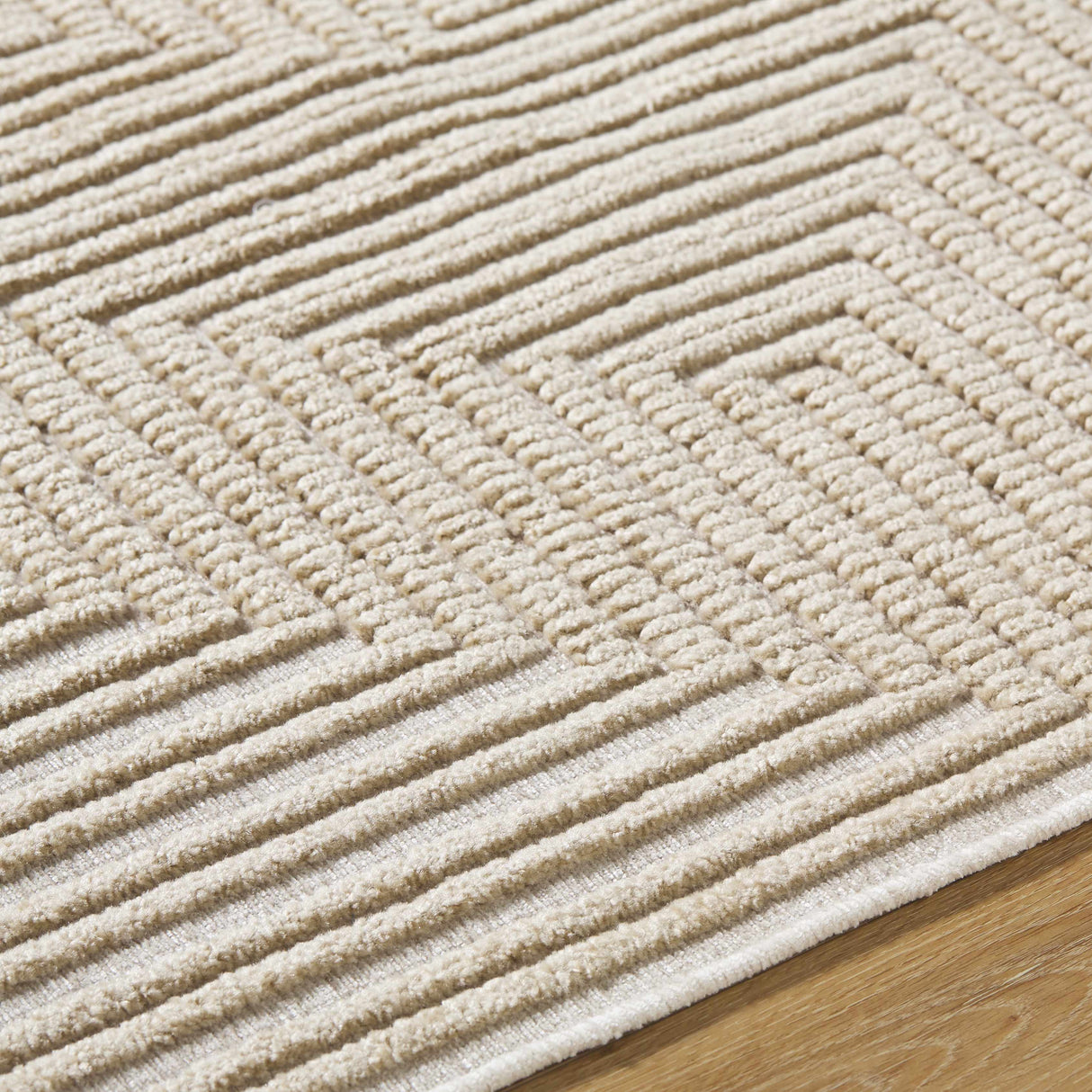 Briana Brown Washable Area Rug