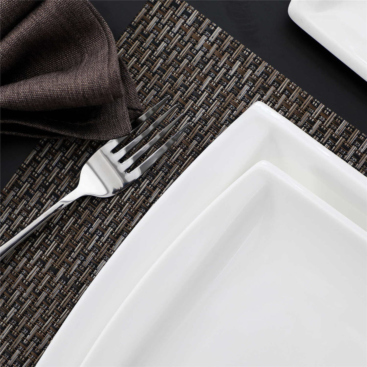 Blance Marble Grey 30 Piece Dinnerware Set