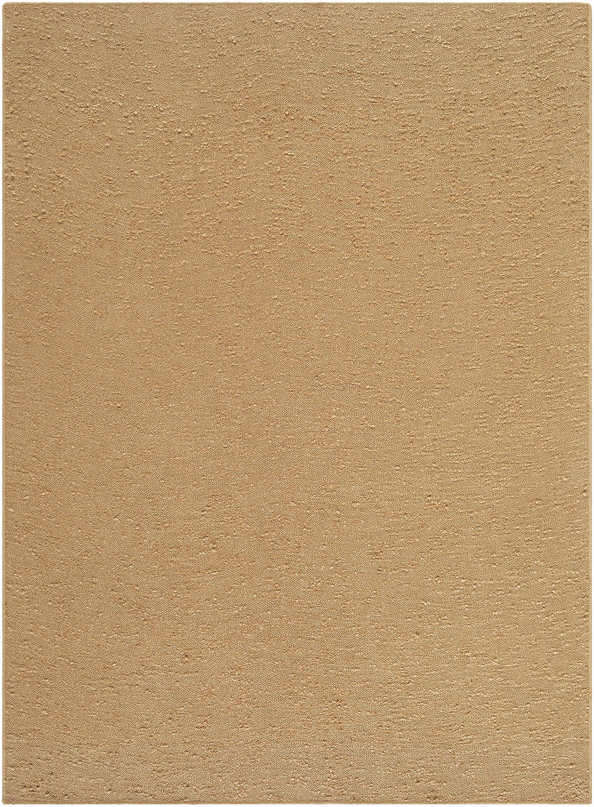 Breena 3D Solid Brown Washable Area Rug