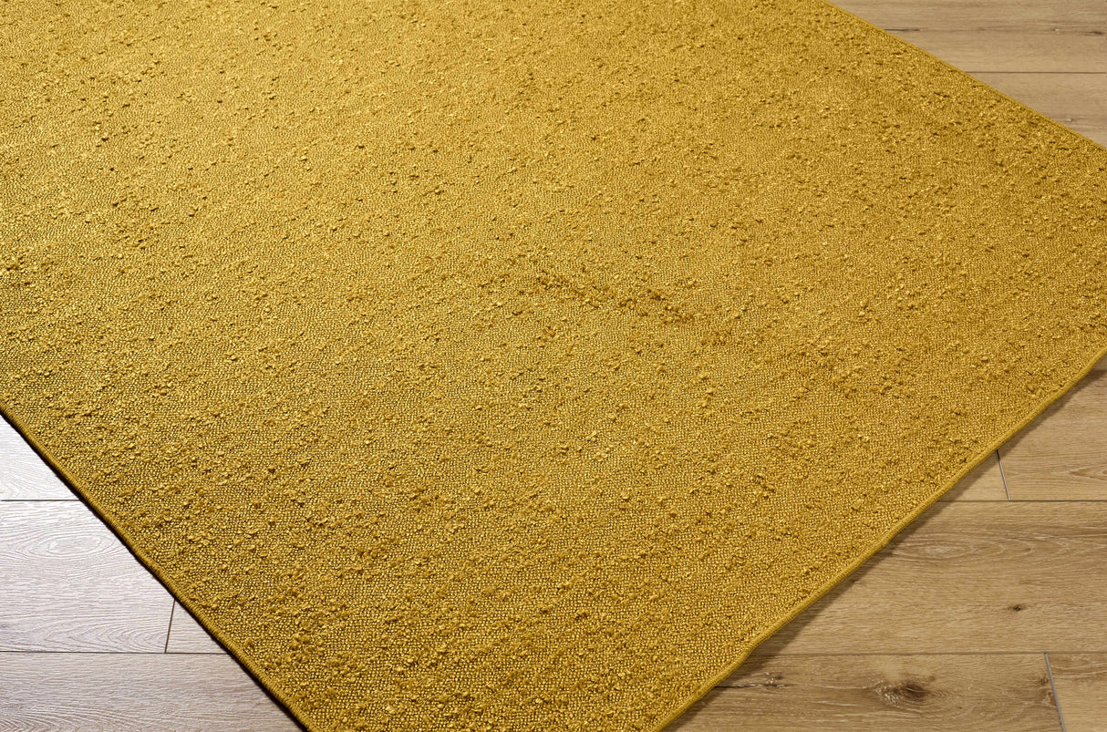 Breena Goldenrod Washable Area Rug