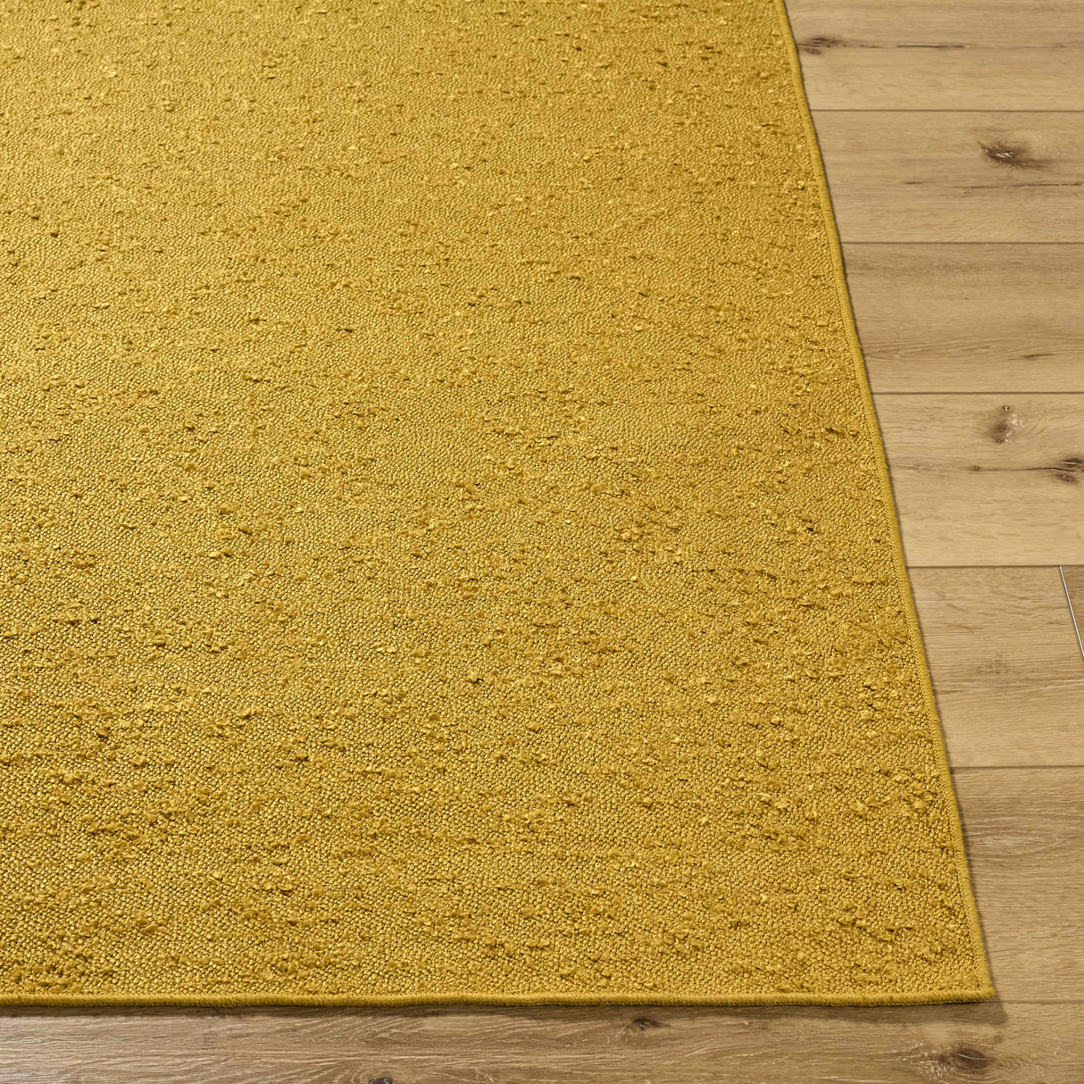 Breena Goldenrod Washable Area Rug