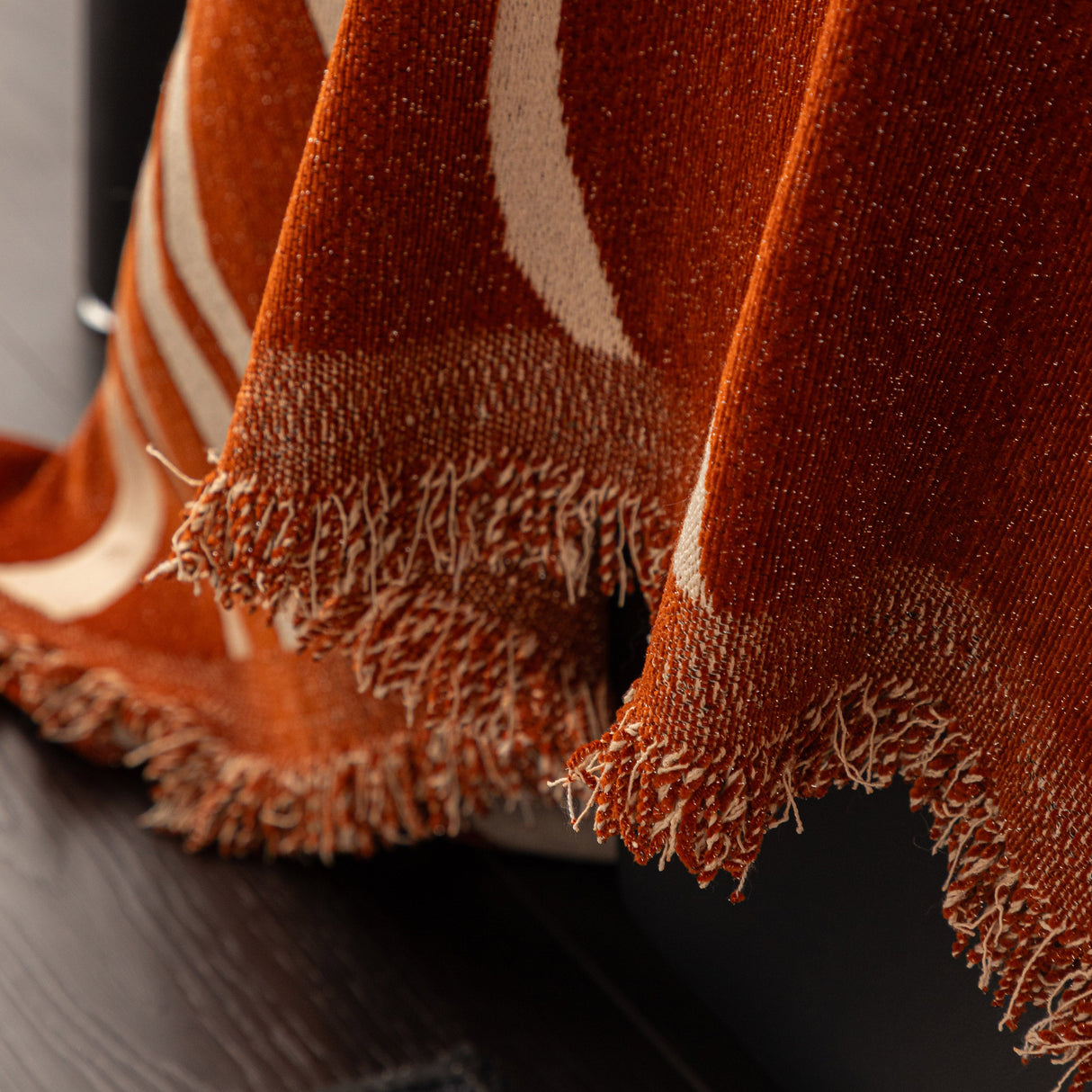 Modern Abstract Floral Sofa Throw Blanket, Decor Furniture Protector for Living Room