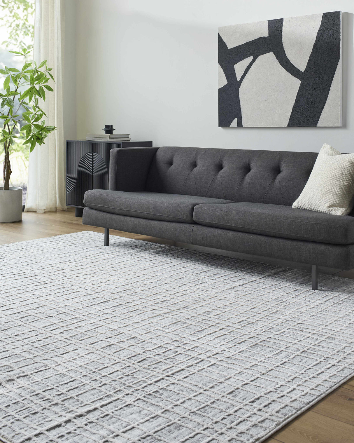 Barbra Gray Area Rug
