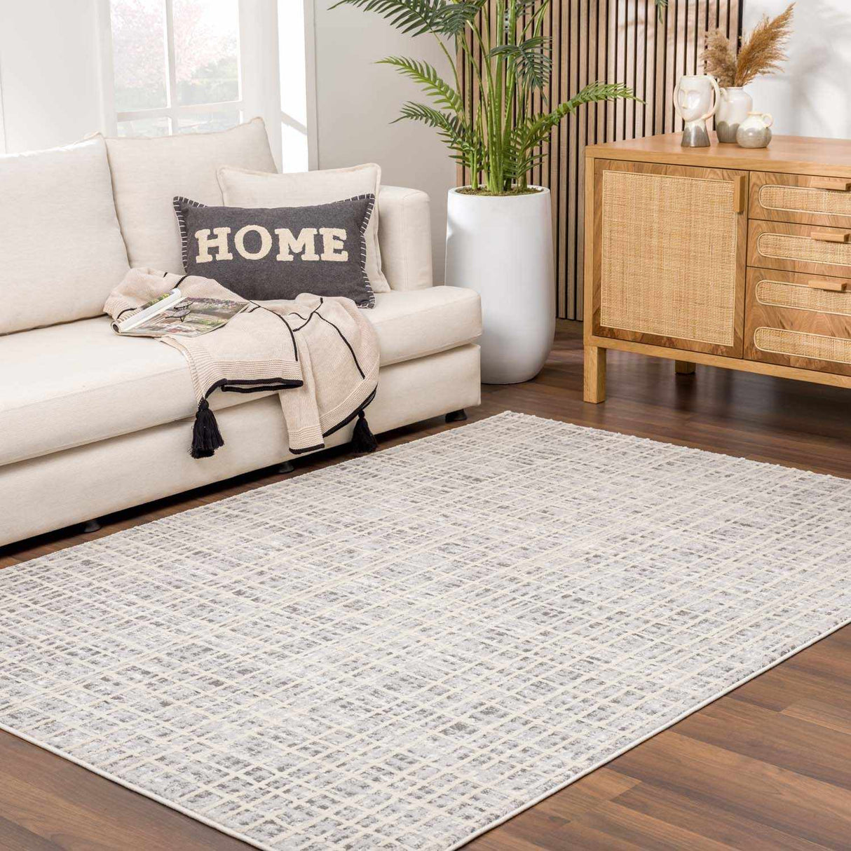 Barbra Gray Area Rug