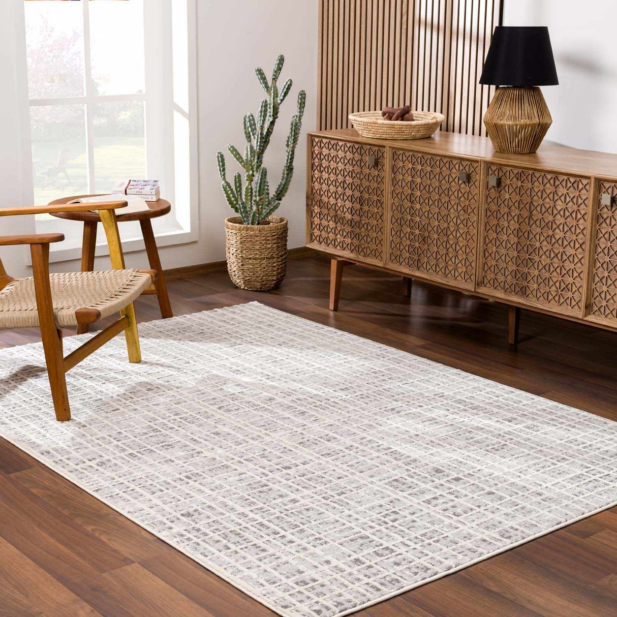 Barbra Gray Area Rug