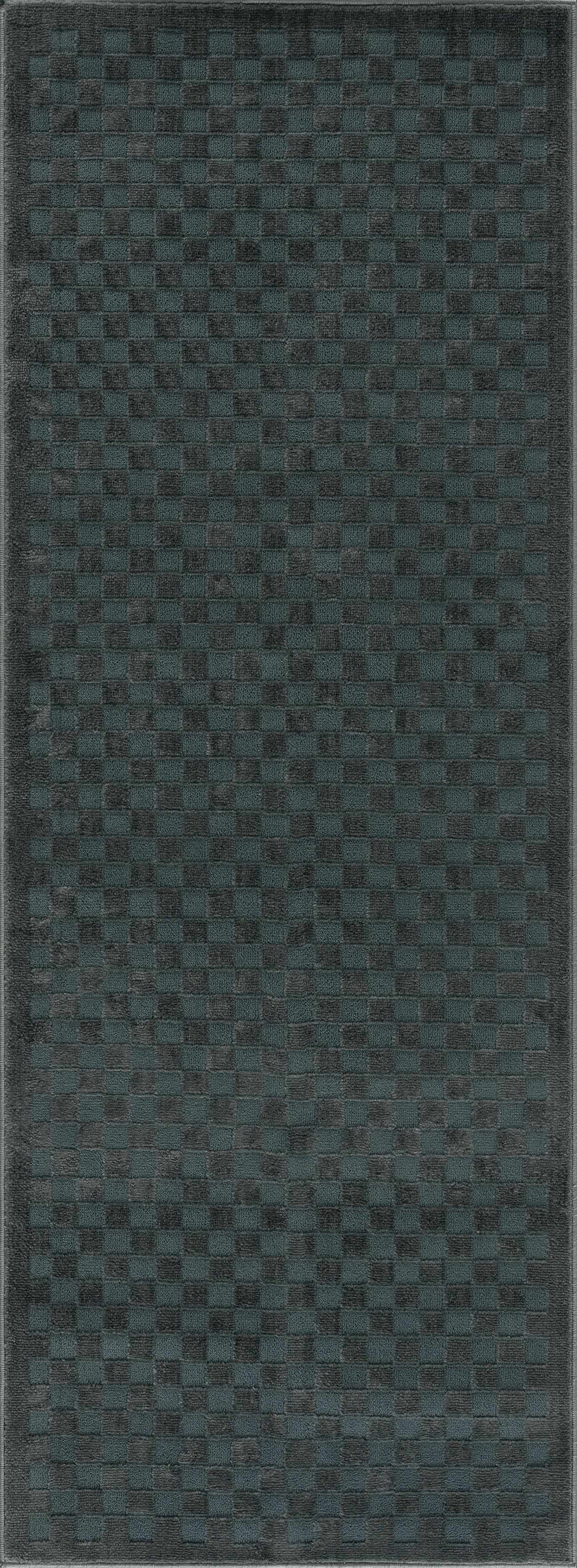 Gaiwan Oil Green Washable Area Rug