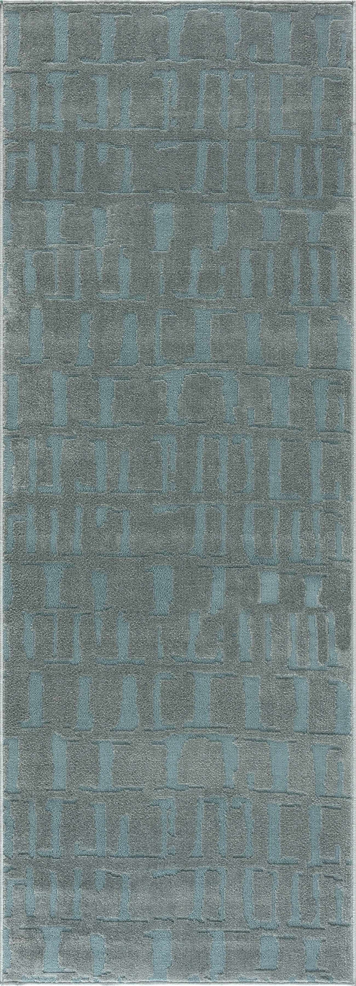 Dragan Gray Modern Washable Area Rug