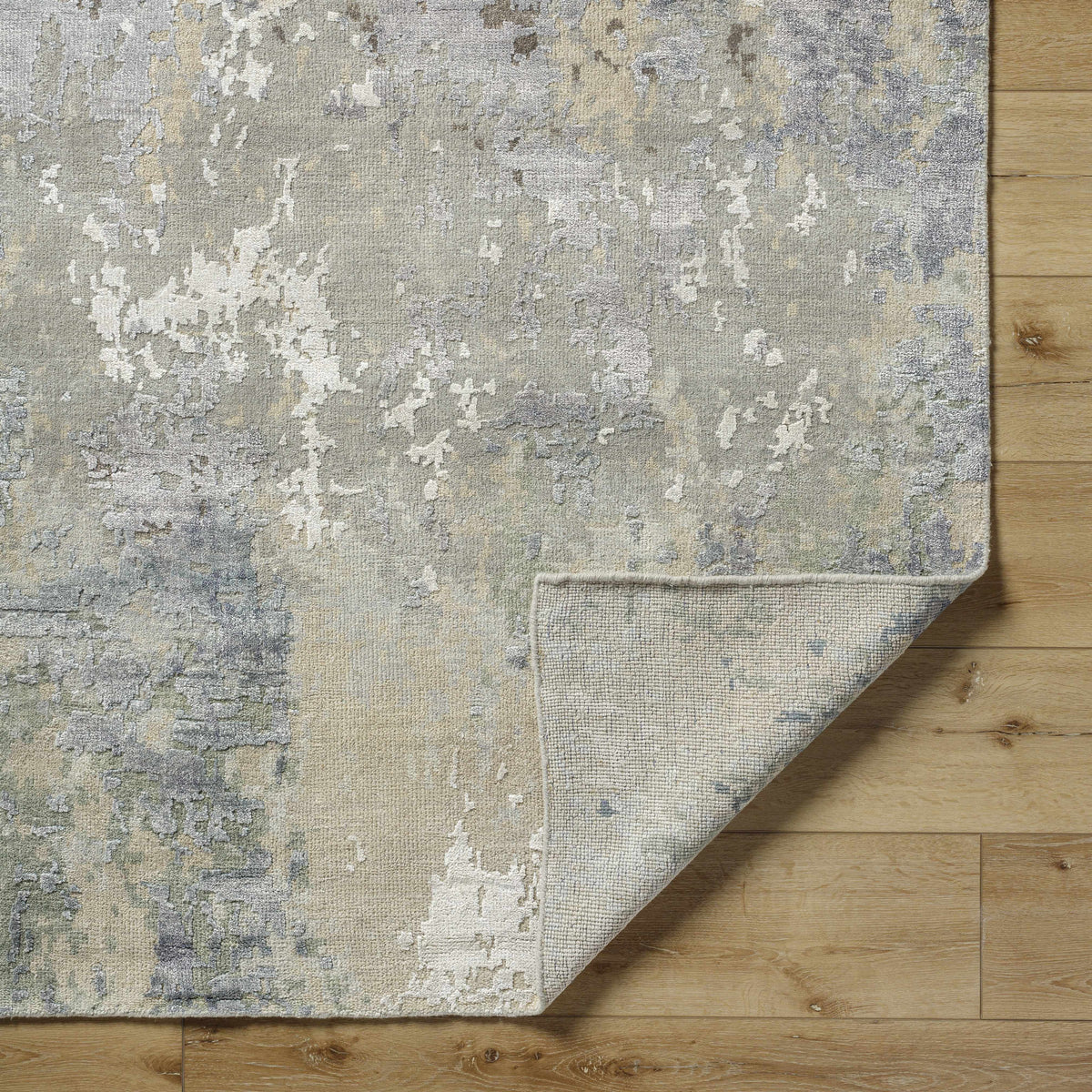 Bued Handmade Wool-Blend Rug - Clearance