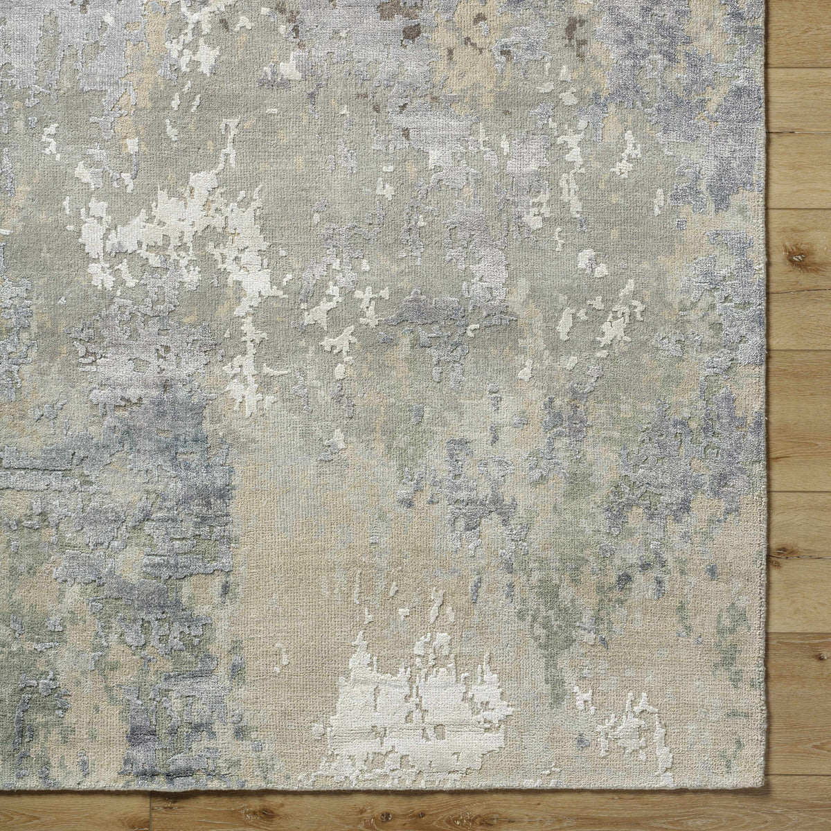 Bued Handmade Wool-Blend Rug - Clearance
