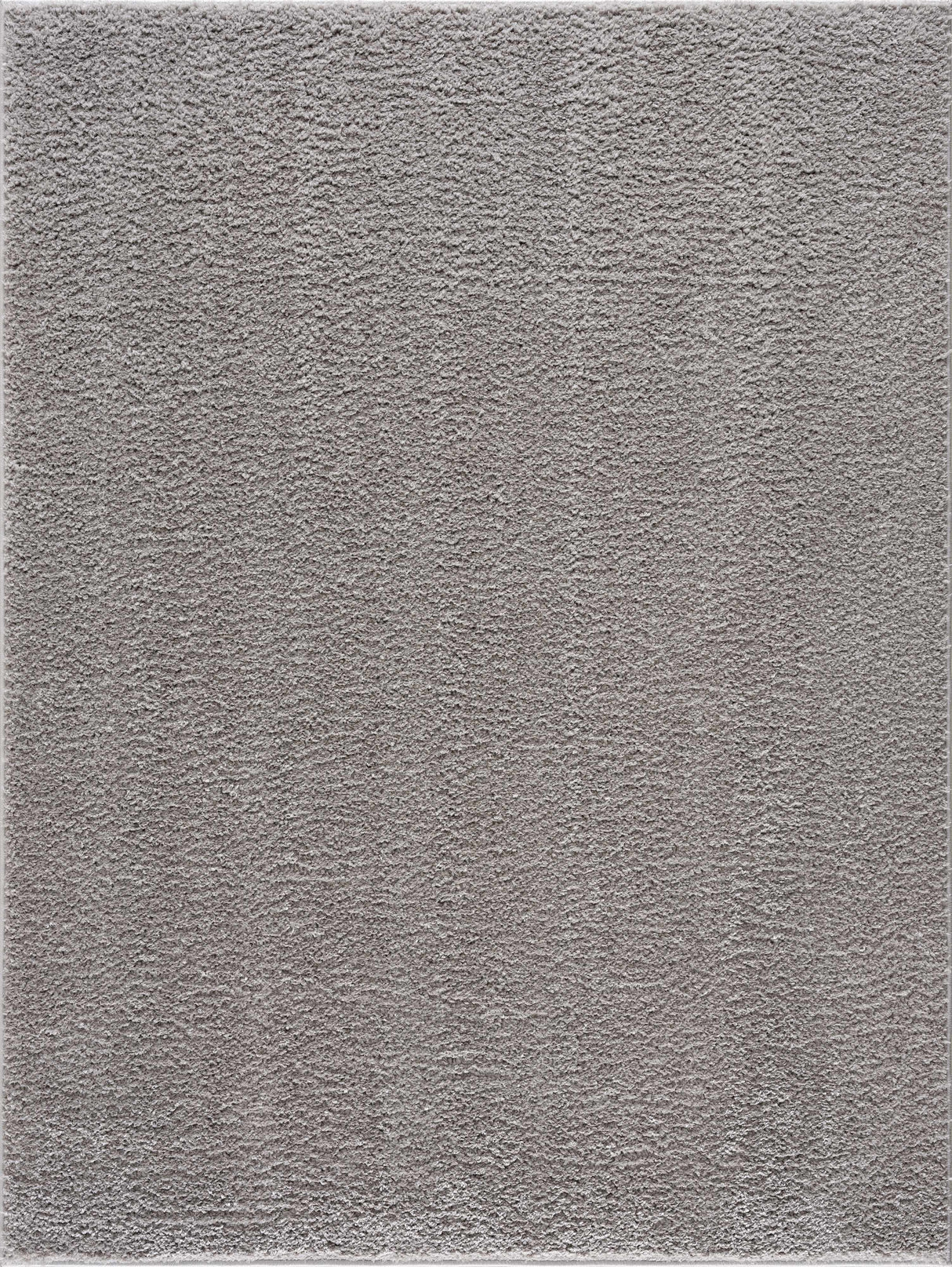 Judy Solid Gray Washable Shag Rug