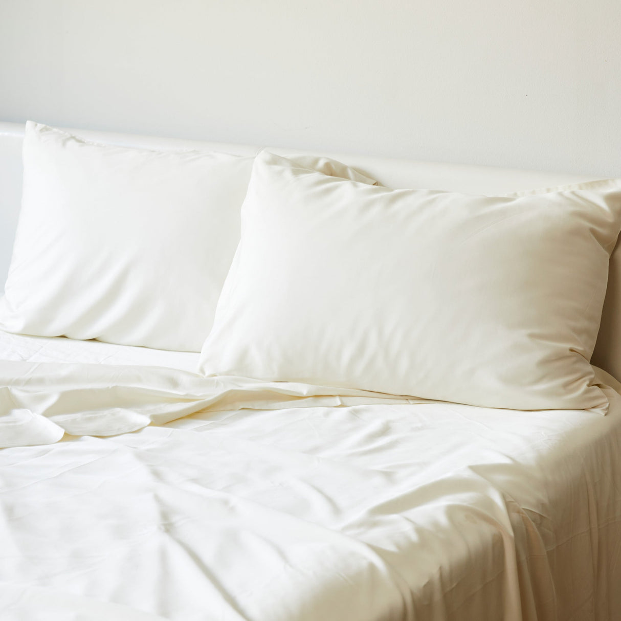 Bamboo Pillowcases - 100% Viscose from Bamboo - Standard - Ivory