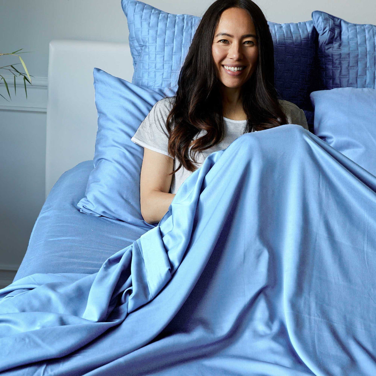 Bamboo Sheet Set - 100% Viscose from Bamboo - Ocean by BedVoyage
