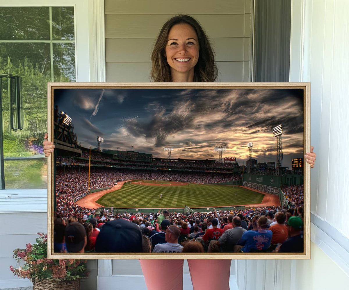 Boston Red Sox Baseball Team Print - Massachusetts Fenway