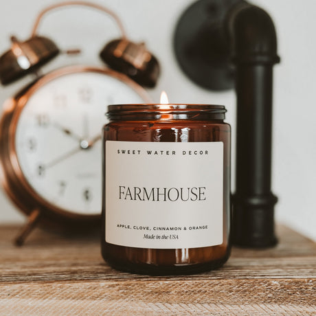 Farmhouse-Soy-Candle-Amber-Jar-9-oz-Candles