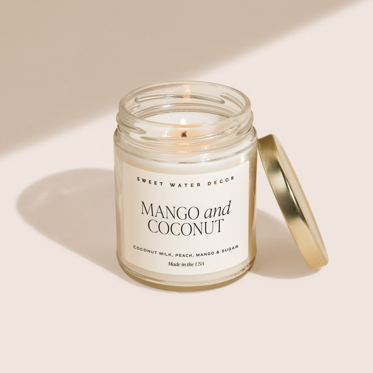 Mango-and-Coconut-Soy-Candle-Clear-Jar-9-oz-Candles