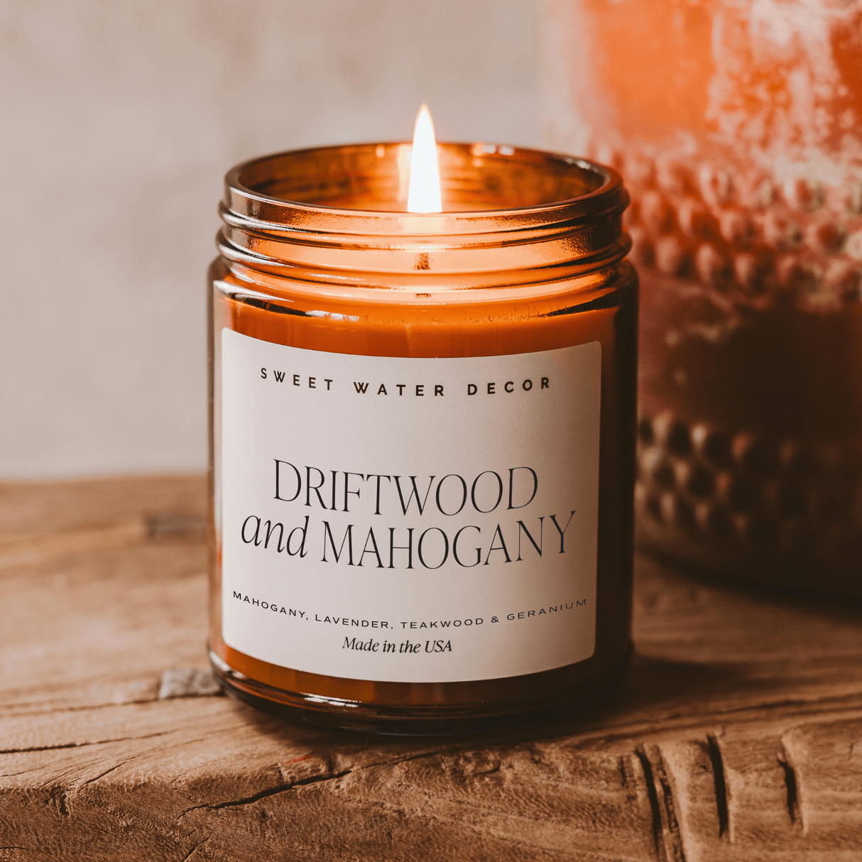 Driftwood-and-Mahogany-Soy-Candle-Amber-Jar-9-oz-Candles