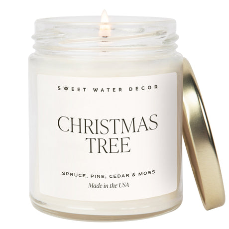 Christmas-Tree-Soy-Candle-Clear-Jar-9-oz-Candles