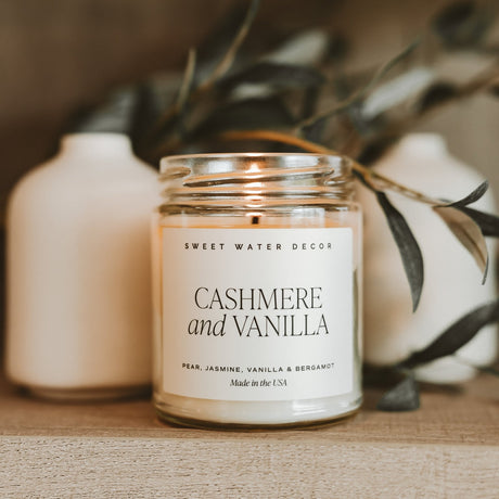 Cashmere-and-Vanilla-Soy-Candle-Clear-Jar-9-oz-Candles