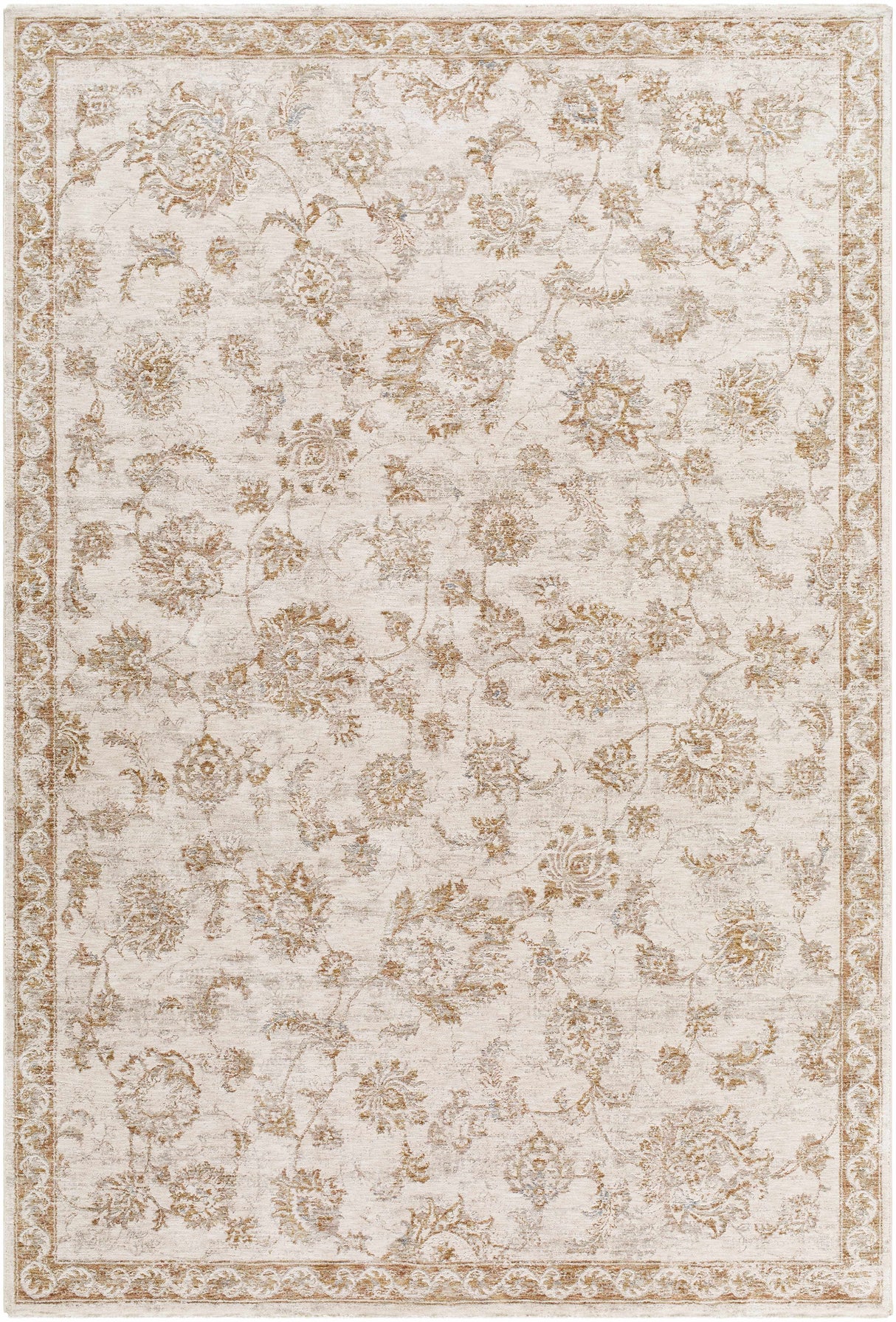 Chyron Cream Area Rug