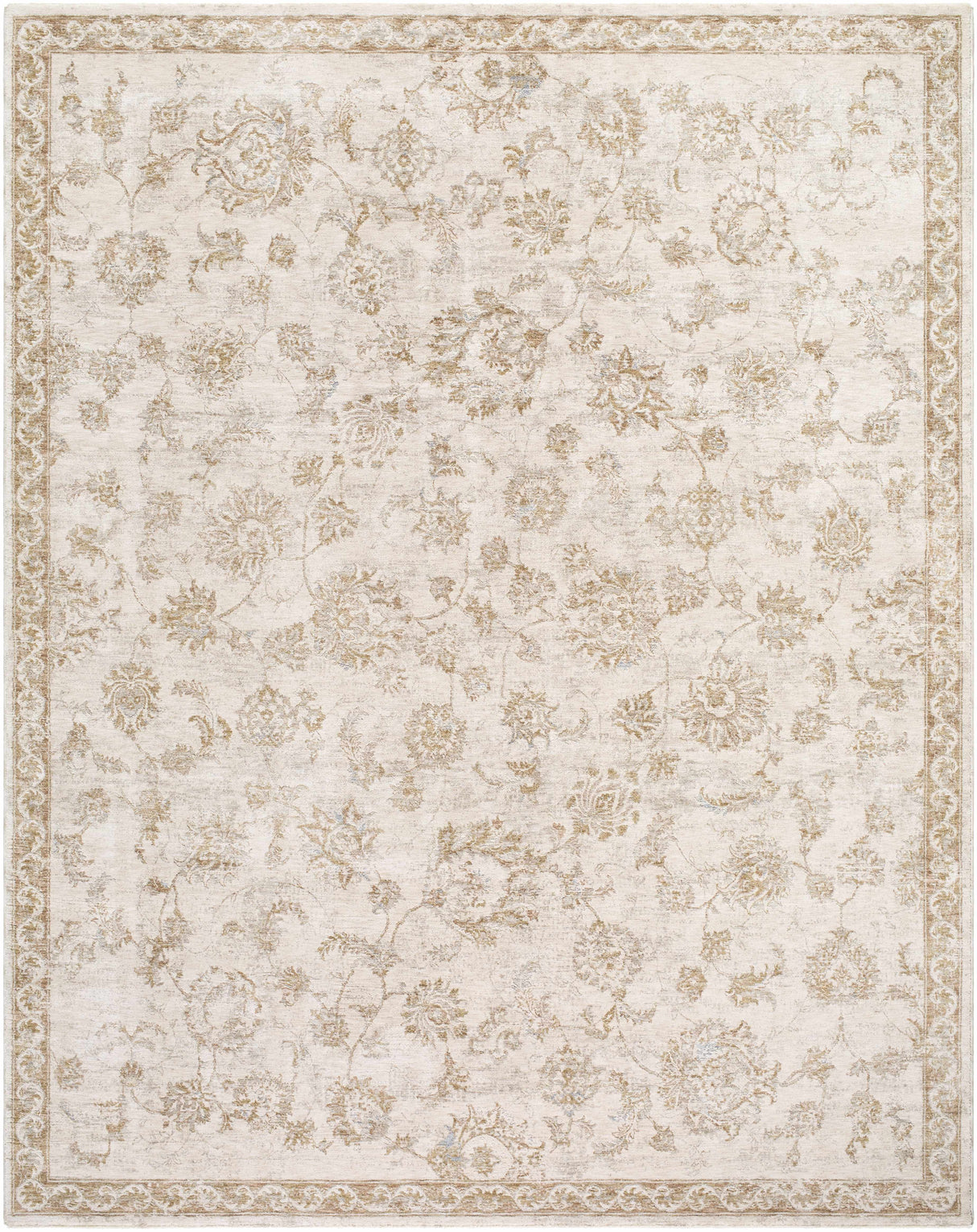 Chyron Cream Area Rug