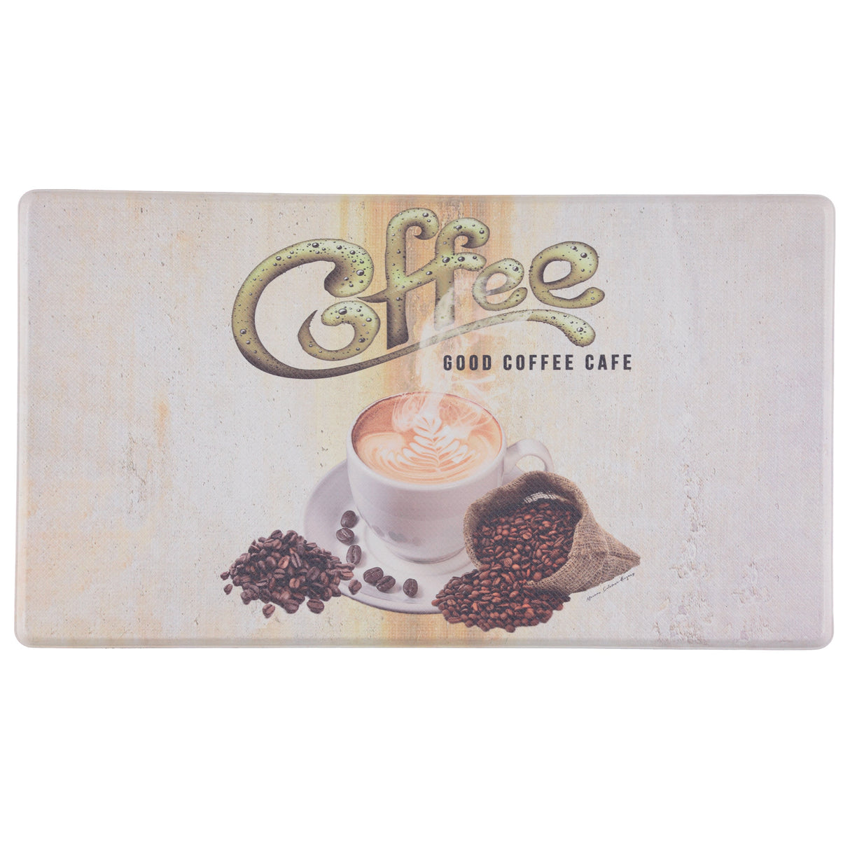 Anti-Fatigue Kitchen Mat "Good Coffee" - 2 Sizes