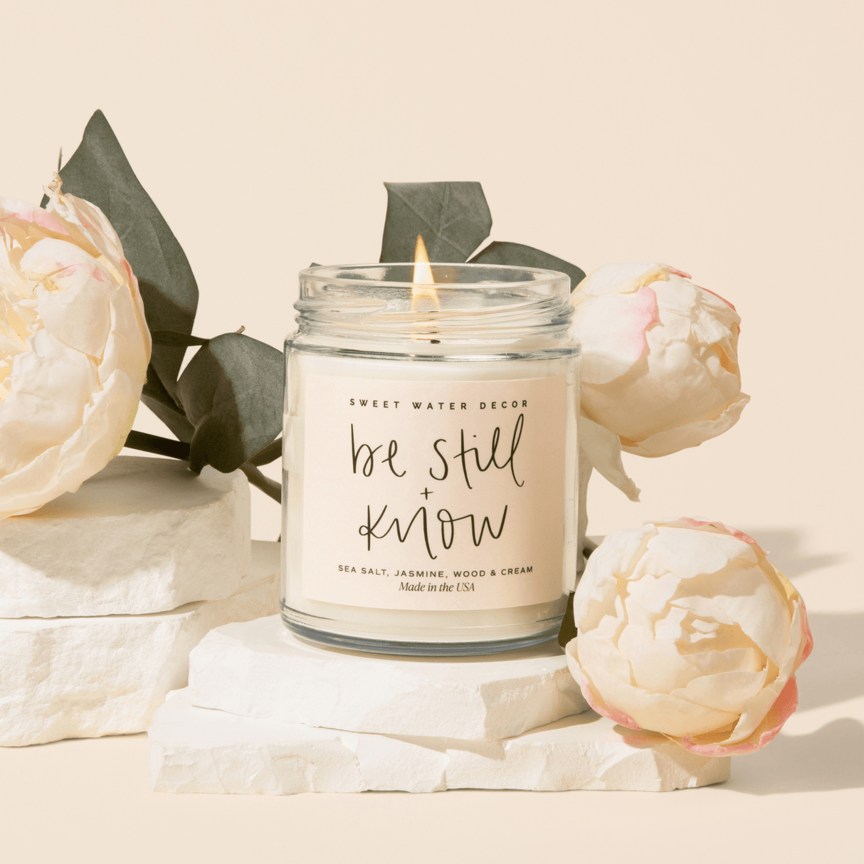 Be-Still-and-Know-Soy-Candle-Clear-Jar-9-oz-Candles