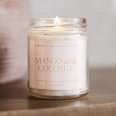 Mango-and-Coconut-Soy-Patterned-Candle-Clear-9-oz-Candles