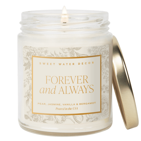 Forever-and-Always-Soy-Candle-Clear-Jar-9-oz-Candles