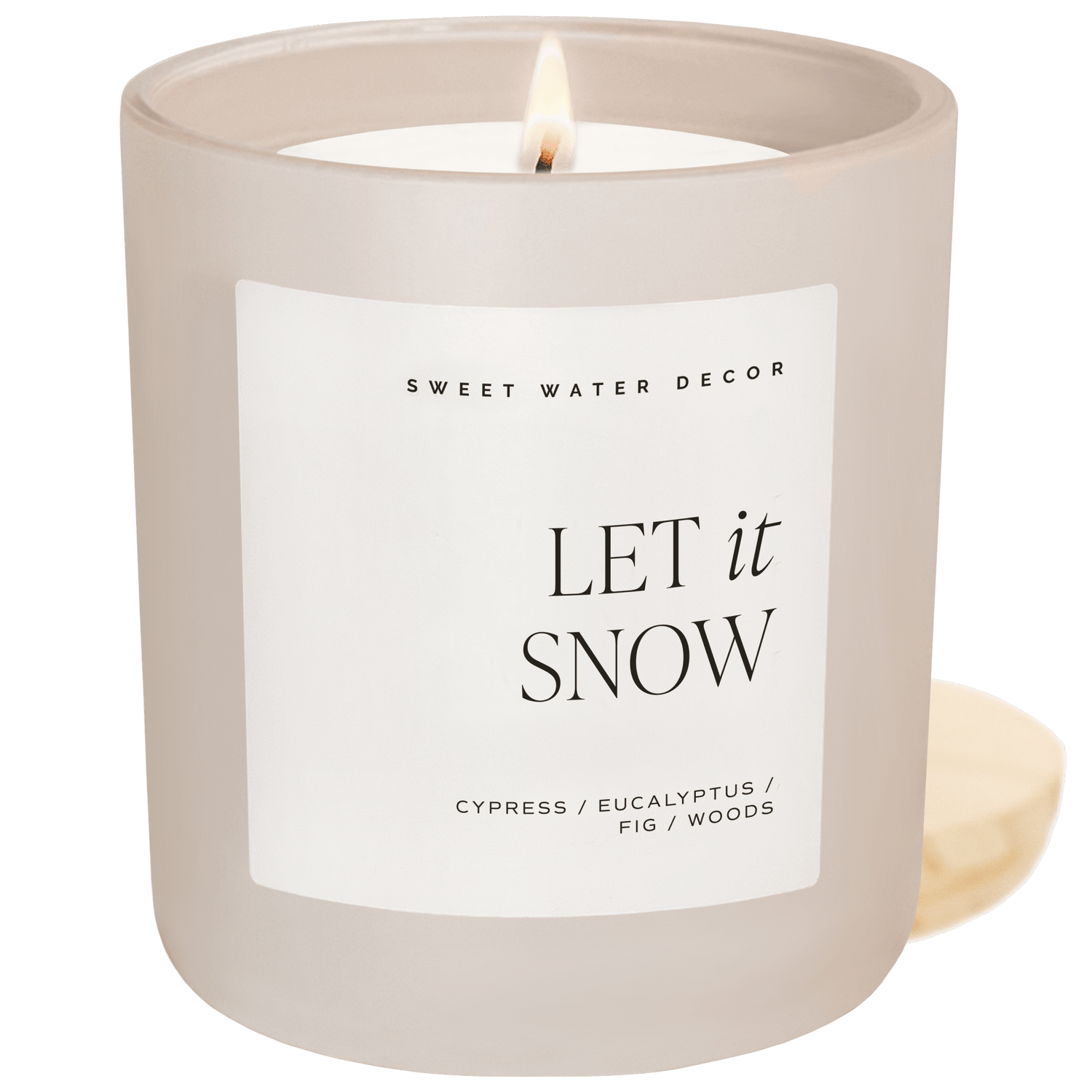 Let-It-Snow-Soy-Candle-Tan-Matte-Jar-15-oz-Candles