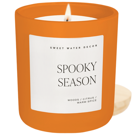 Spooky-Season-Soy-Candle-Orange-Matte-Jar-15-oz-(Cozy-Season)-Candles