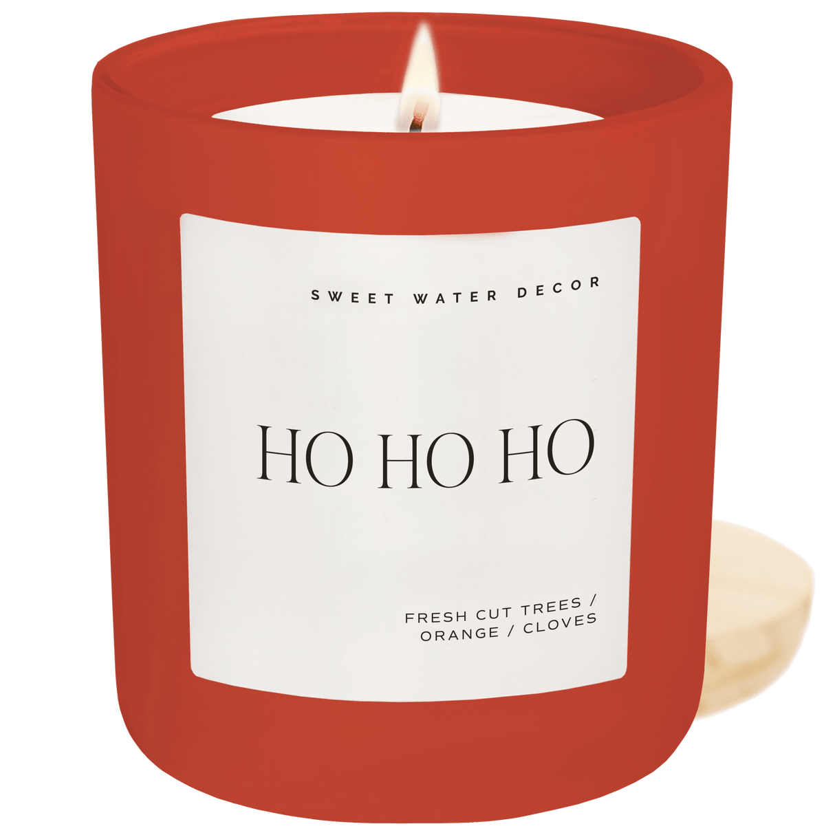 Ho-Ho-Ho-Soy-Candle-Red-Matte-Jar-15-oz-(Christmas)-Candles