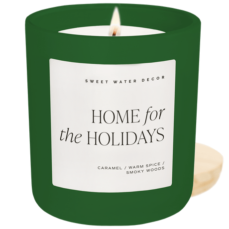 Home-for-the-Holidays-Soy-Candle-Green-Matte-Jar-15-oz-(Flannel)-Candles