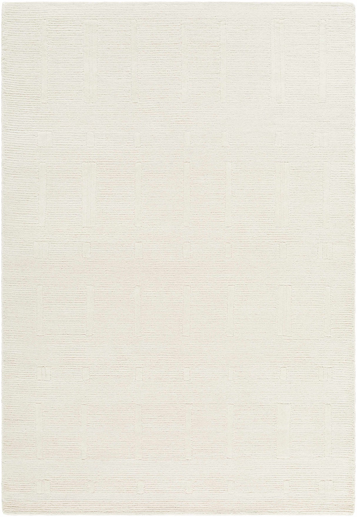 Charan Ivory Cream Area Rug