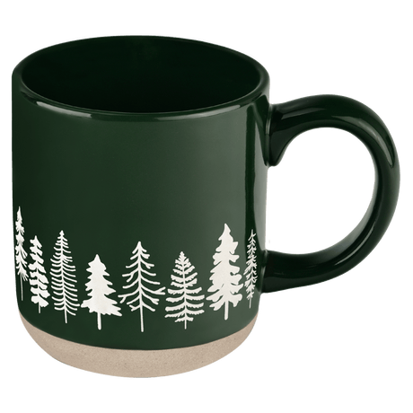 Pine-Trees-14oz.-Stoneware-Coffee-Mug-Mugs