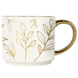 Gold-Leaves-14oz.-Gold-Handle-Coffee-Mug-Mugs